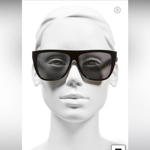 Saint Laurent SL1 59mm Flat Top Sunglasses